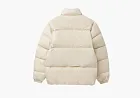 Carhartt WIP Stand Collar Quilted Down Puffer Jacket Apricot