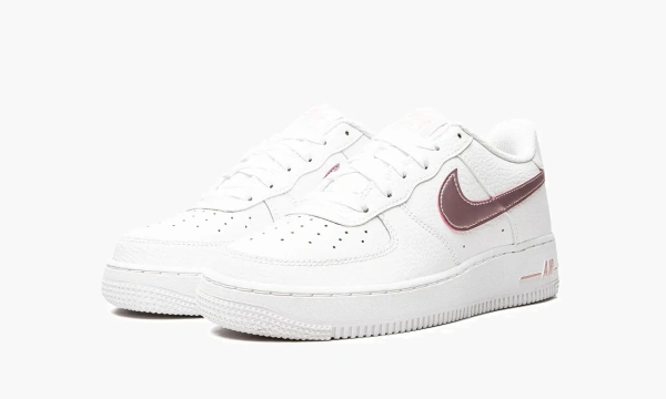 Air Force 1 GS White/Pink Glaze 