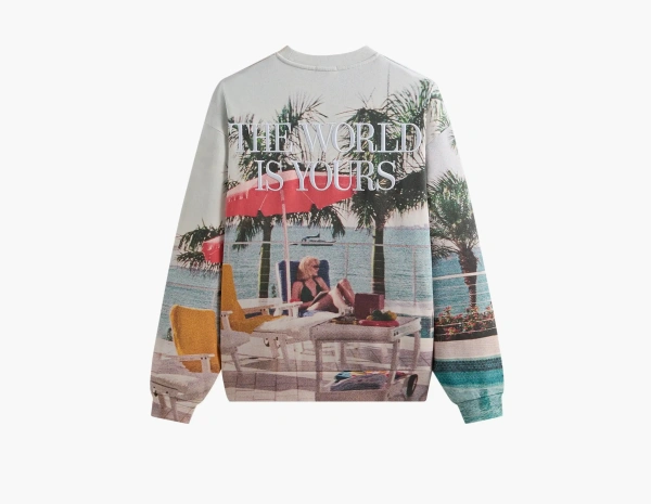 Kith For Scarface Tony Miami Vintage Nelson Crewneck Multi 