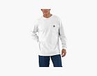 Carhartt K126 Pocket Long-Sleeve T-Shirt White