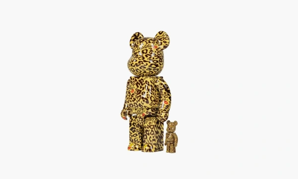 Bearbrick Amplifier 100% And 400% Leopard Print  Bearbrick Amplifier 100% And 400% Leopard Print
