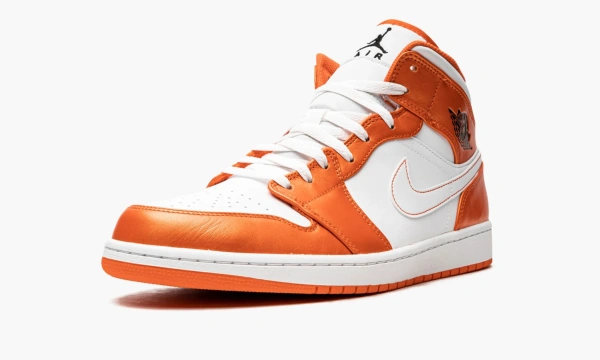 Air Jordan 1 Mid SE Electro Orange 