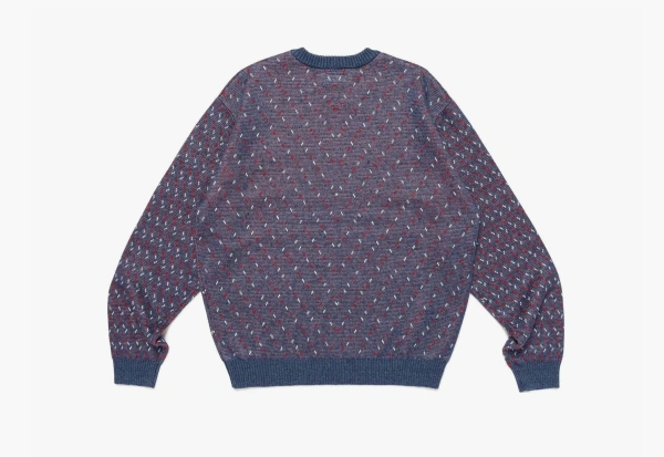 Human Made Heart Knit Sweater Navy 