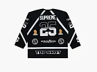 Supreme Rhinestone Hockey Jersey Black