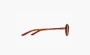 Gentle Monster  Acetate Oval Eyeglass Frames Women's Umber 