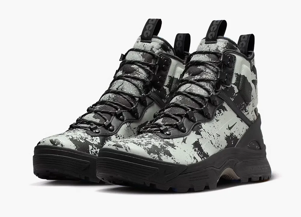 Nike ACG Zoom Gaiadome Gore-Tex White Black Camo