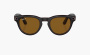 Ray-Ban Meta Headliner Matte Black/Brown 