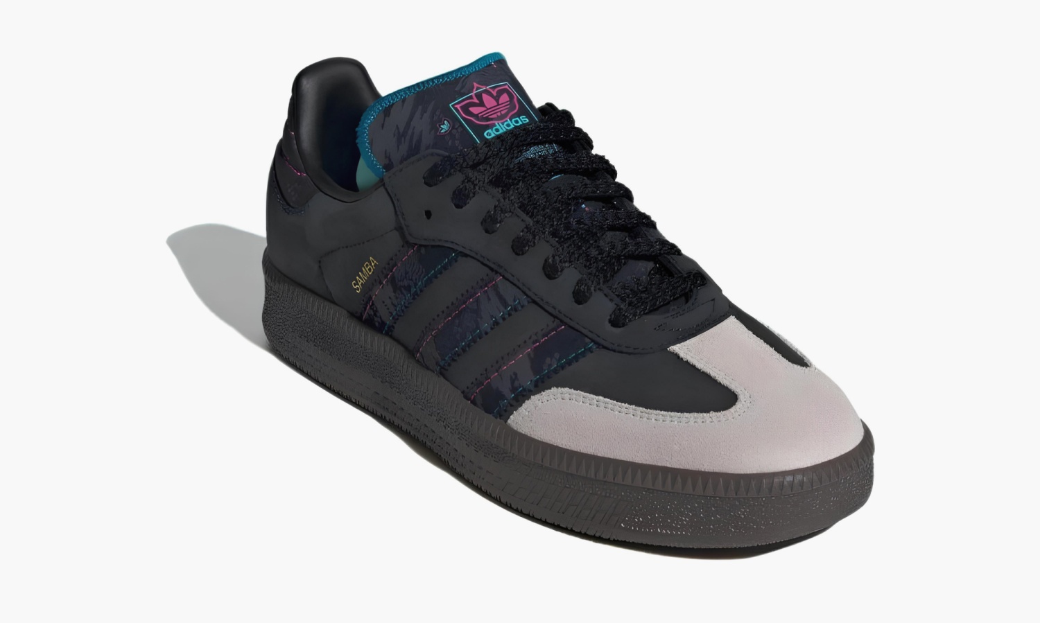 Adidas Originals Samba Xlg "Black-turquoise" 