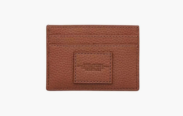 Marc Jacobs The Leather Card Case Argan Oil 