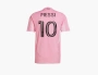 Adidas Inter Miami CF 25/26 Messi Away Authentic Jersey T-Shirt  Easy Pink 