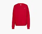 Alo Yoga Accolade Crew Neck Pullover Bold Red