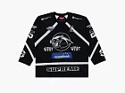 Supreme Rhinestone Hockey Jersey Black