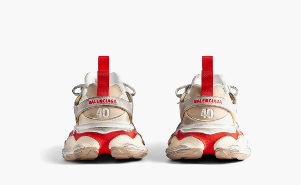 Balenciaga Cargo Worn-Out - Beige Red 