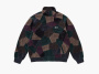 Supreme Patchwork Velour Track Jacket  "Dark Navy" 