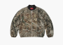Supreme Zip-Off Sleeve Quilted Bomber Jacket Realtree AP Camo 