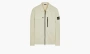 Stone Island Zip Shirt Jacket White 