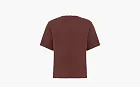 Sporty & Rich logo-print Cotton T-shirt Brown