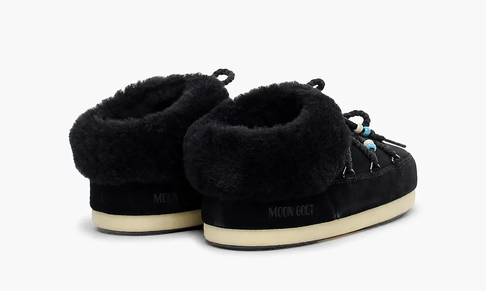 Moon Boot Suede Ankle Boots WMNS Black