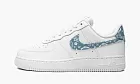 Nike Air Force 1 Low '07 Essential WMNS White Worn Blue Paisley