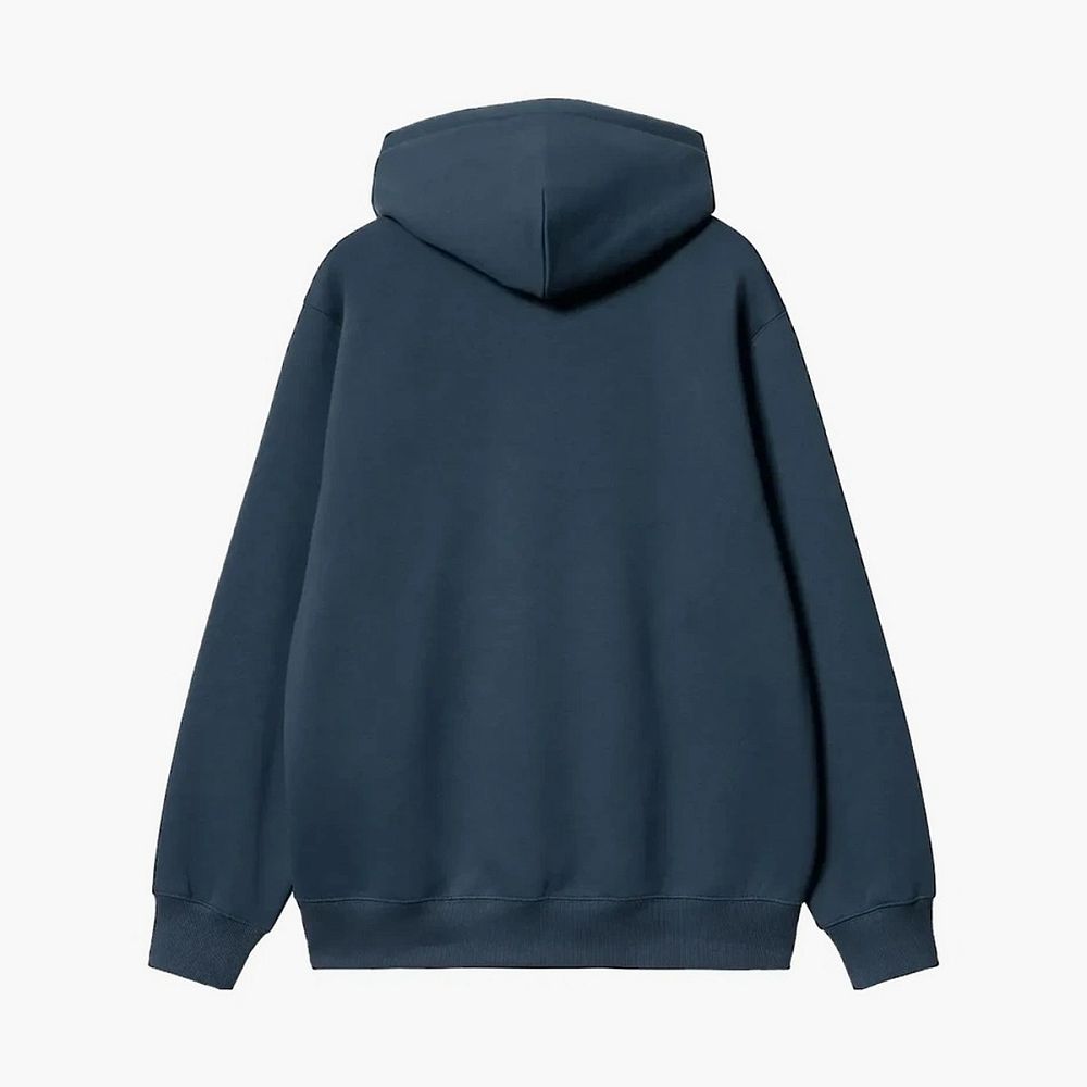 Carhartt WIP Script Logo Hoodie Blue