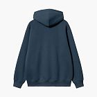 Carhartt WIP Script Logo Hoodie Blue
