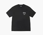 Stussy Classic Gear Pigment Dyed Tee Black