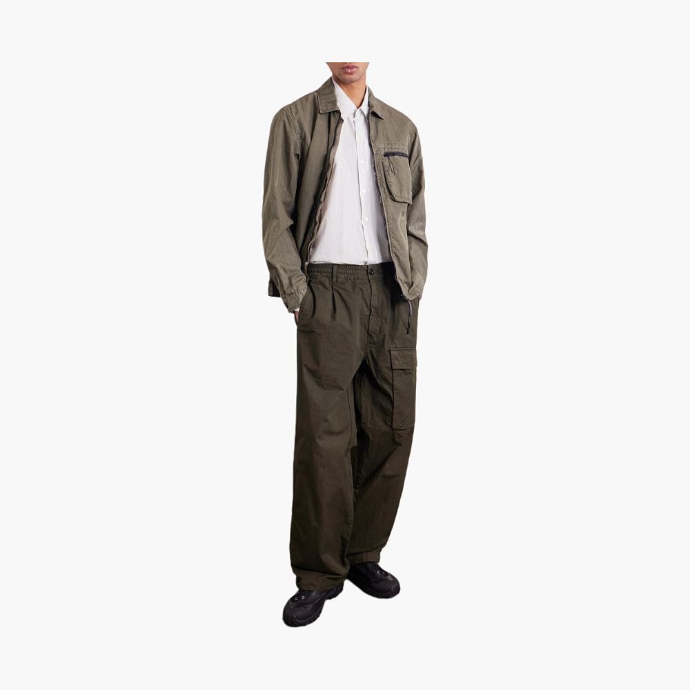 C.P. Company Lens Pocket Zip Jacket Olive