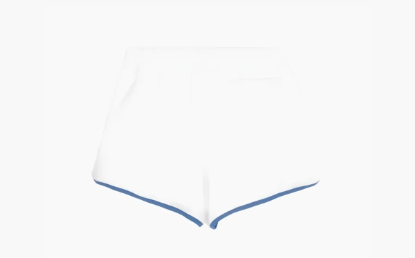 SPORTY & RICH Prince Sporty Performance-Shorts White 