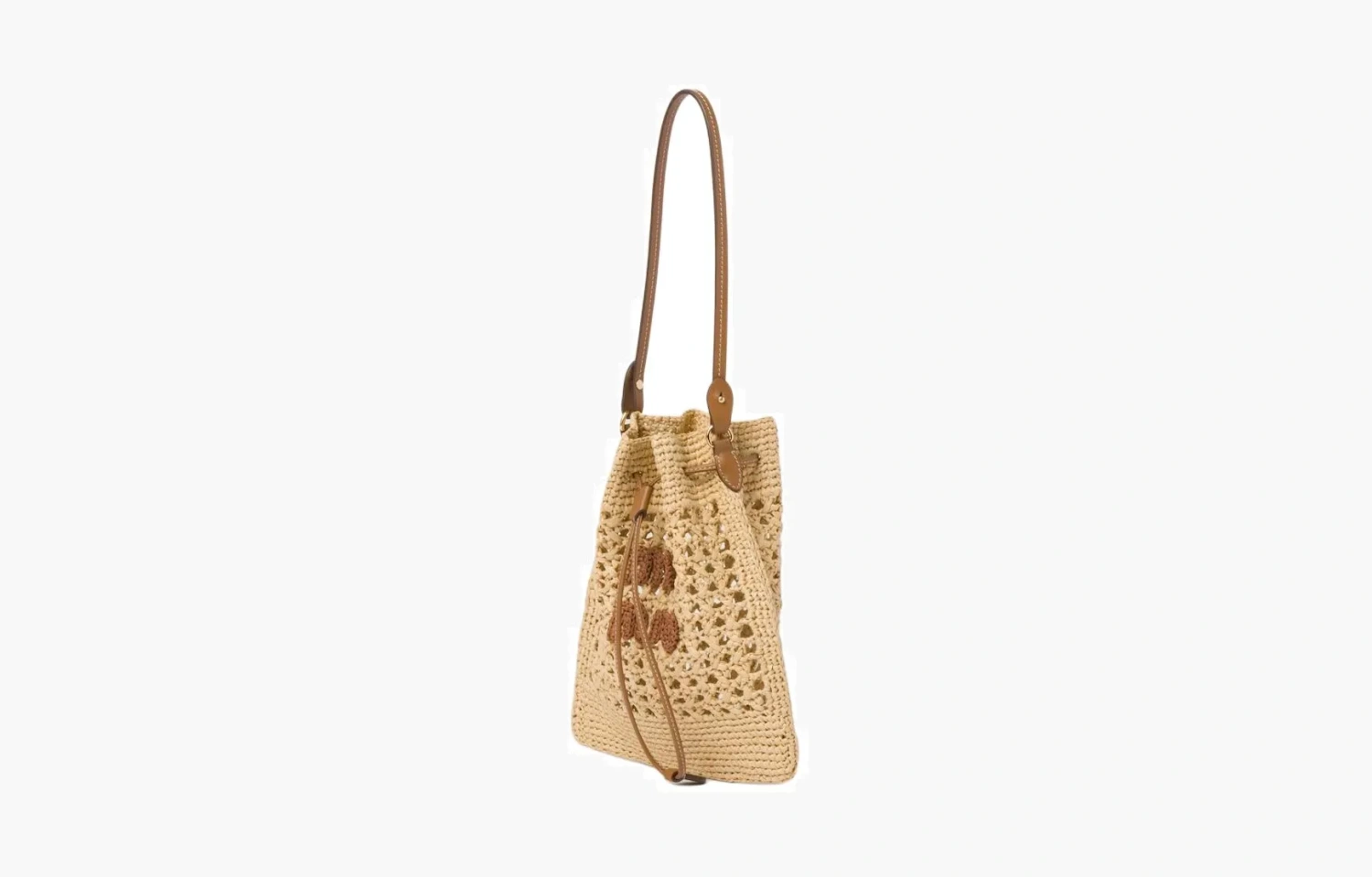 Miu Miu Drawstring Tote "Naturale" 