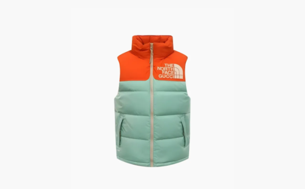 Gucci x The North Face Nylon Down Vest Multicolor 