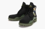 Timberland Heritage 6 Inch Waterproof Boot Black Nubuck with Green 