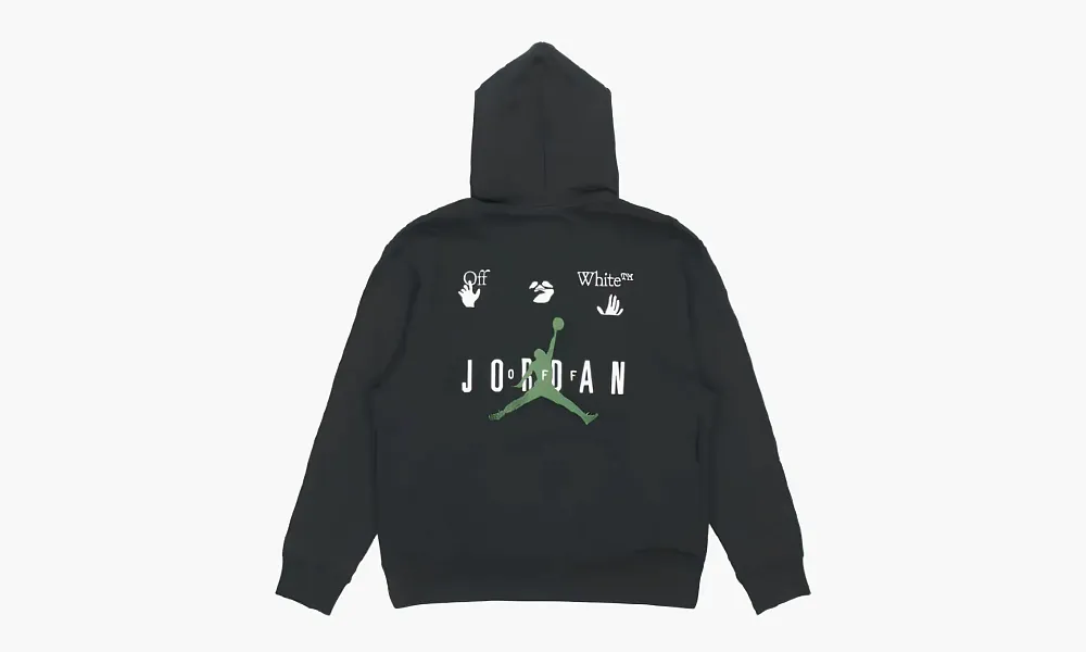 Jordan X Off-white Hoodie Black