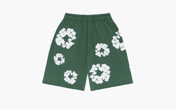 Denim Tears The Cotton Wreath Shorts Green 
