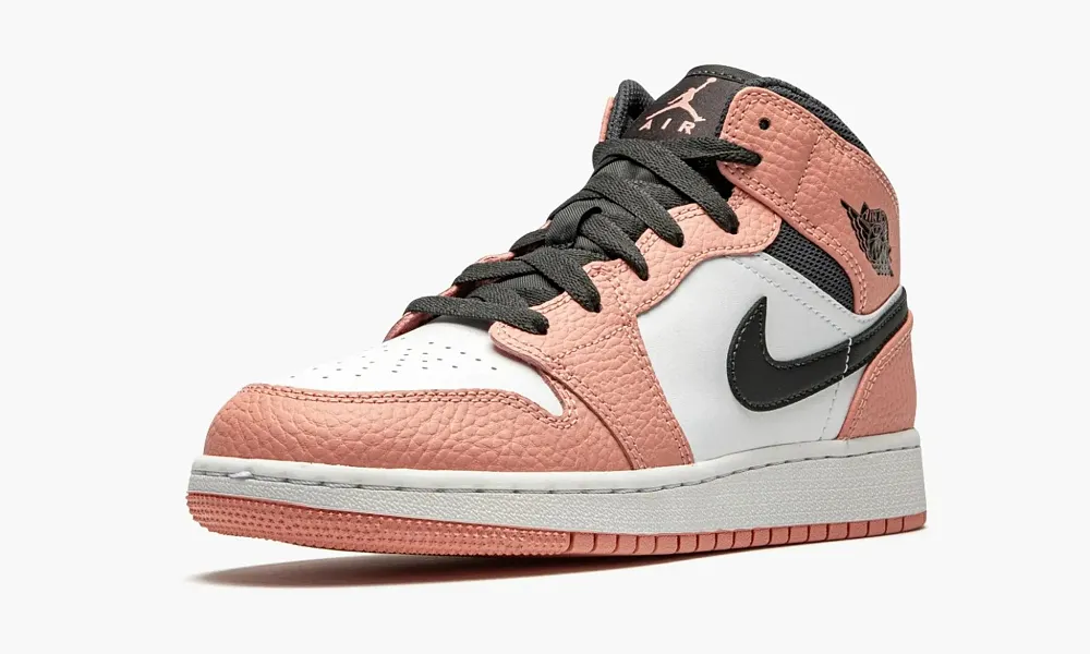 Air Jordan 1 Mid GS Pink Quartz