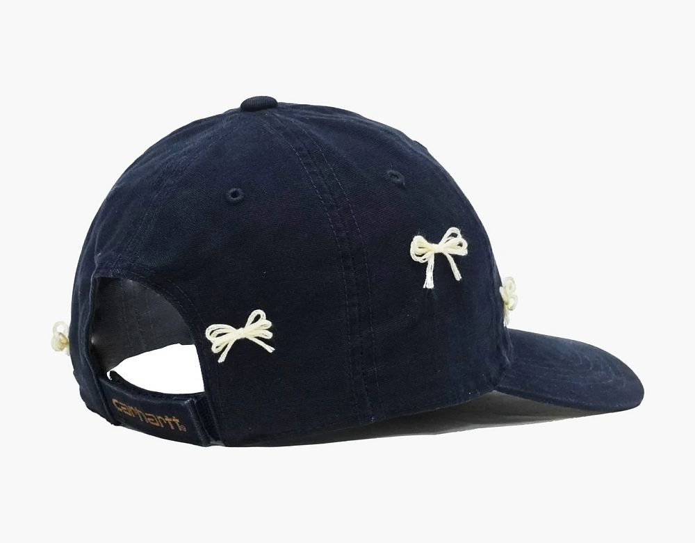Carhartt Embroidered Corduroy Cap Navy