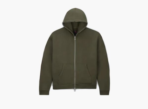 Air Jordan x Travis Scott Full Zip Hoodie Military Green 