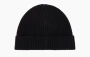  Stone Island Ribbed Beanie Black 