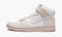 Nike Dunk High Retro PRM Cracked Leather Swoosh 