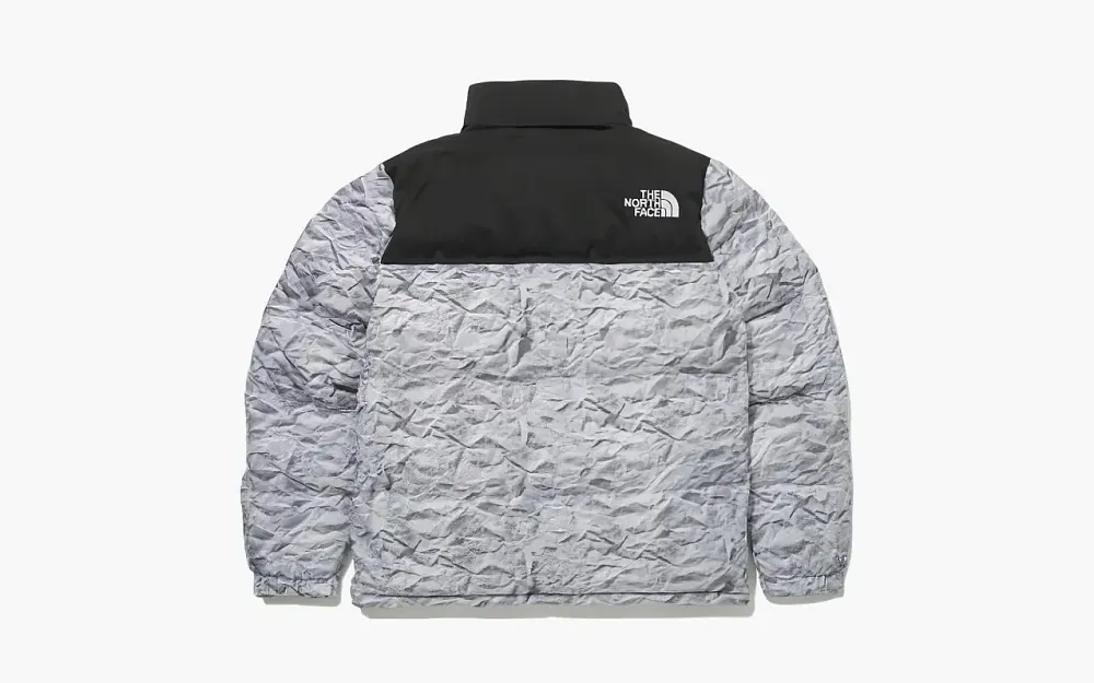 The North Face White Label Novelty Nuptse Down Jacket Silver