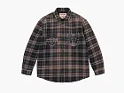 Supreme x True Religion Quilted Lined Plaid Flannel Shirt Black