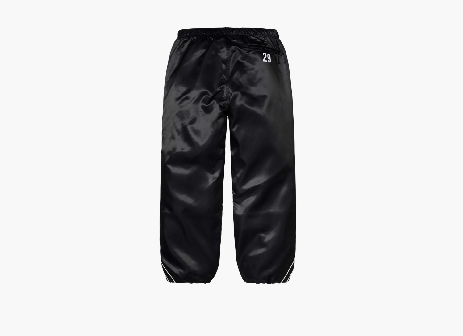 Supreme Satin Track Pant "Black" 