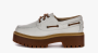 Timberland Stone Street Premium Boat Shoes WMNS "White Full Grain" 