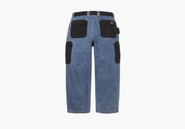 Supreme x Dickies Cordura Cargo Pants Denim 