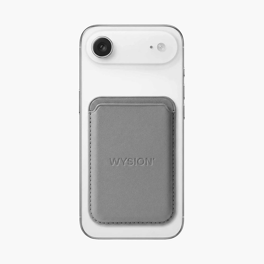 WYSION MAGSAFE WALLET GREY