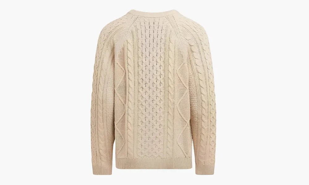 Nike Life Cable Knit Sweater Rattan