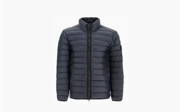 Stone Island Lightweight Loom Woven Chambers Navy 
