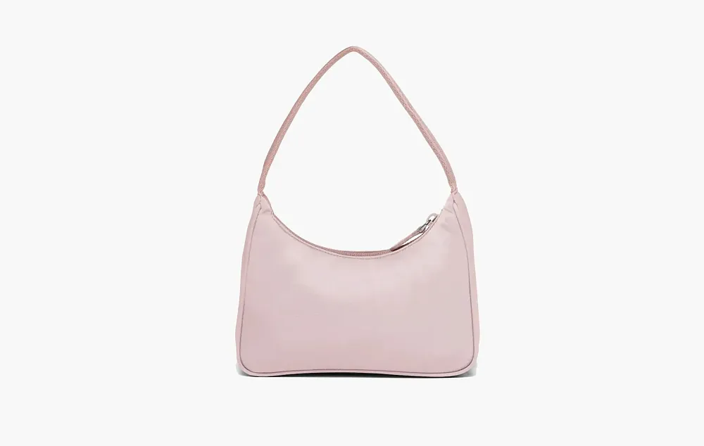 Prada Re-Edition 2000 Re-Nylon Mini Bag Alabaster Pink