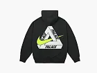 Palace x Nike Tri Swoosh Hood Black