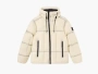 Stone Island Hooded Down Jacket Ivory 