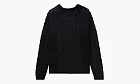 Nike Cable Knit Sweater Black